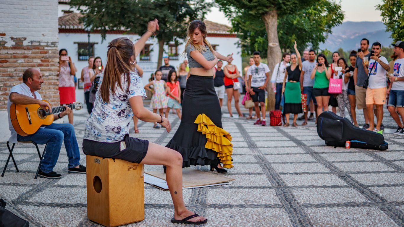 Baile flamenco calle