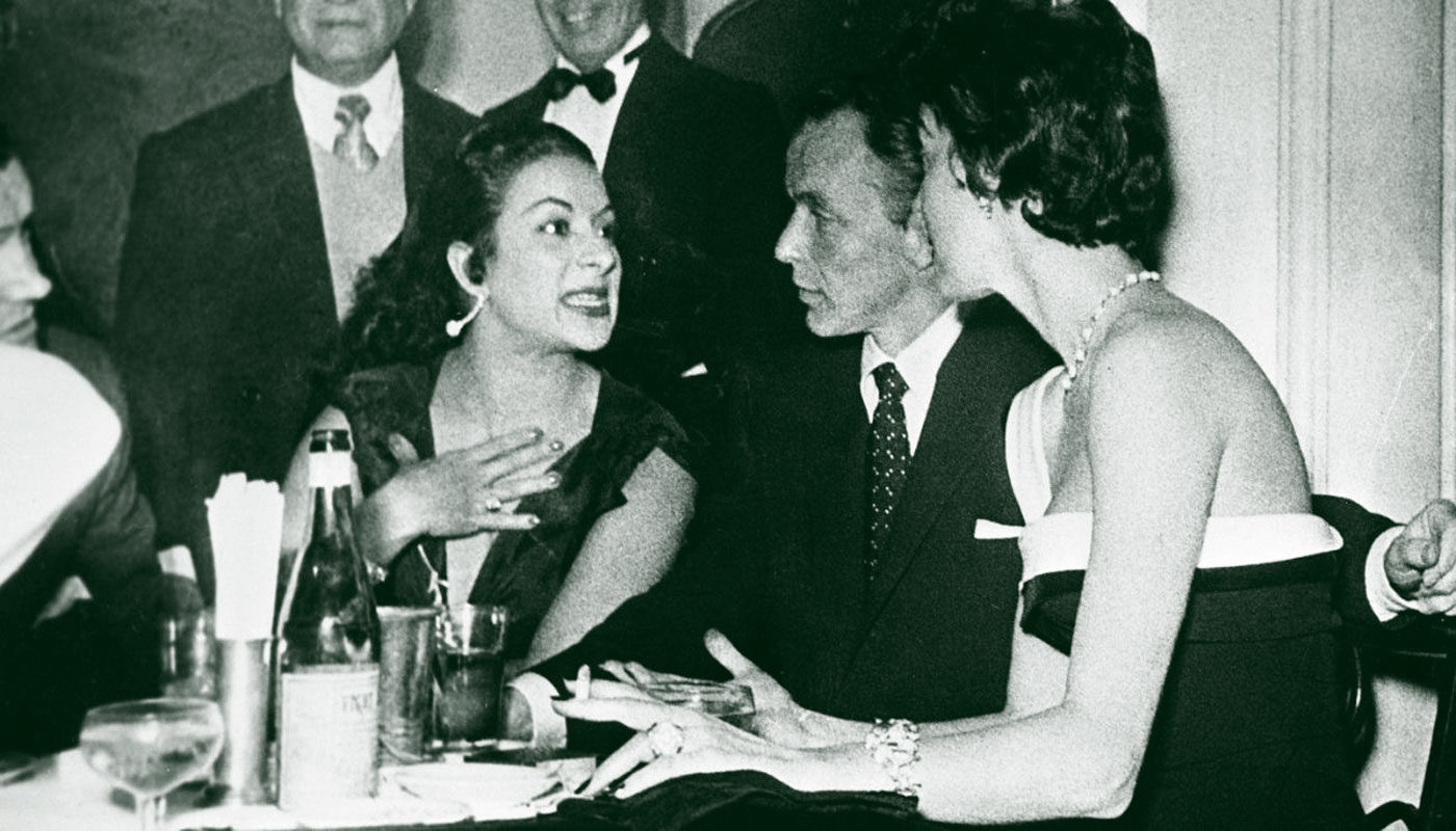 Referencia: Lola Flores alternando con Frank Sinatra y Ava Gardner en Madrid. 1960 (Tablao Flamenco 1911, antiguo Villa Rosa)