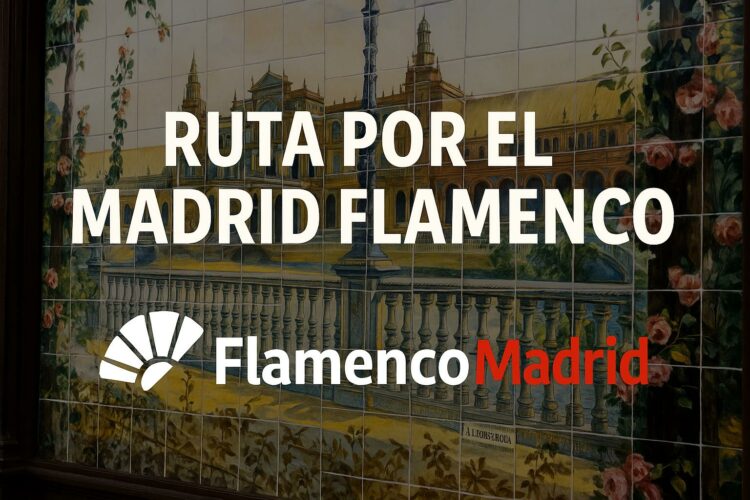 Cartel de la Ruta Flamenca de Madrid por flamencomadrid.com