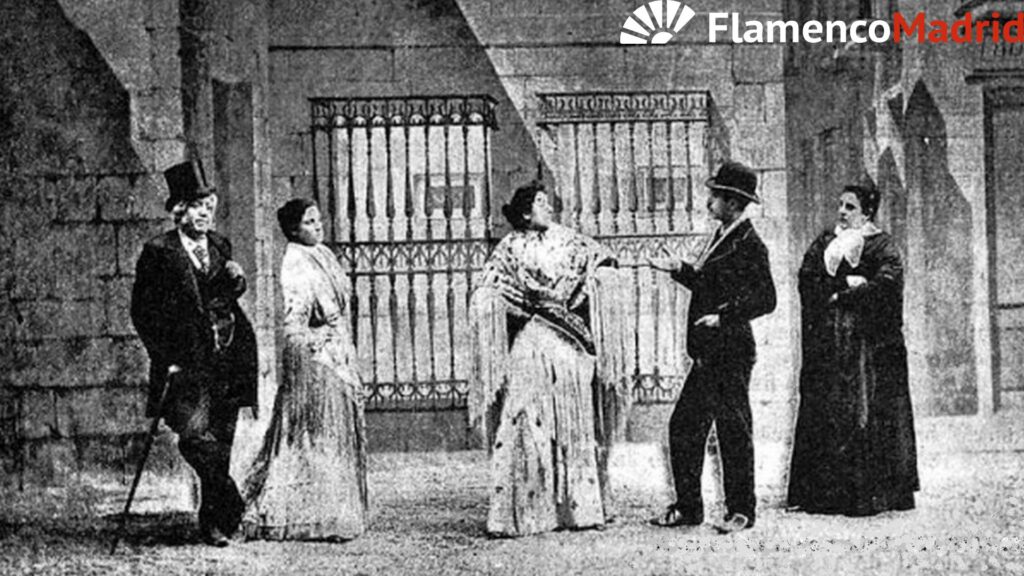 Representación de la Verbena de la Paloma, Zarzuela en el Teatro 